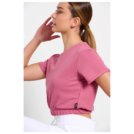 Bodytalk Γυναικεία κοντομάνικη μπλούζα Cropped